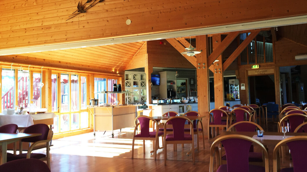 LYST: Mye lys, store flater og en hyggelig disk på Lofoten Turistsenter. LYST: Mye lys, store flater og en hyggelig disk på Lofoten Turistsenter.