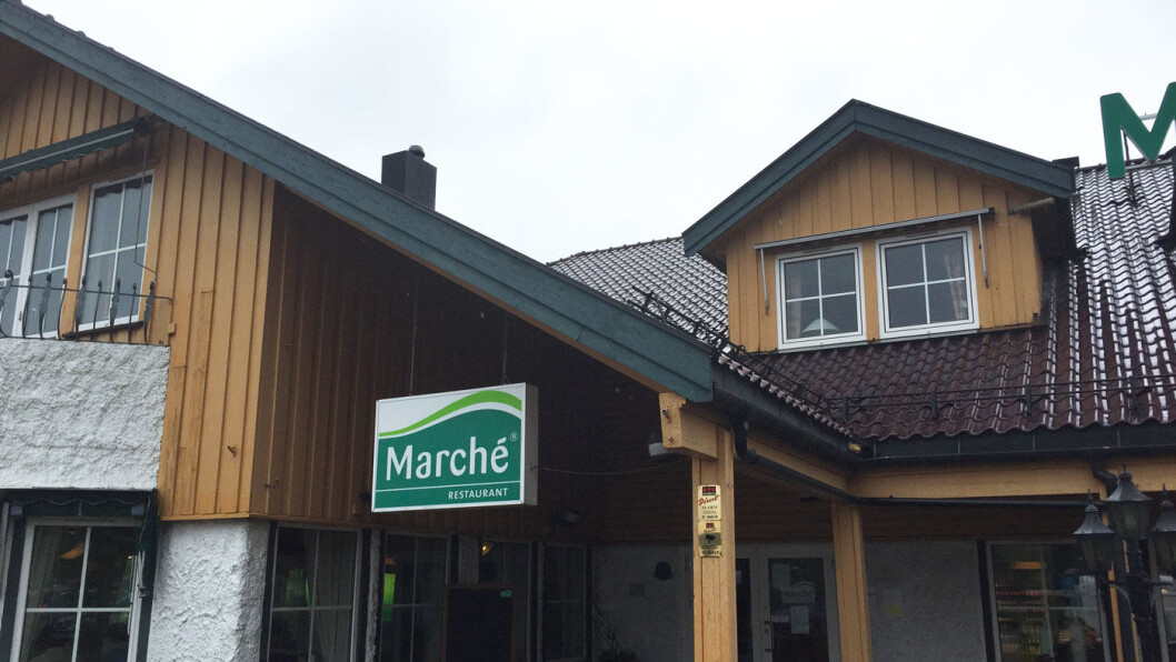 SKUE HUNDEN: Klassisk utseende Marché-restaurant, men vi blir litt skuffet over innholdet. SKUE HUNDEN: Klassisk utseende Marché-restaurant, men vi blir litt skuffet over innholdet.