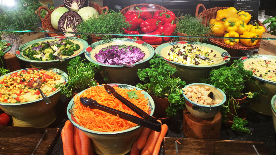 FARGER: Mat med farge er fint, sunt, godt og ser lekkert ut. Her har Marché-kjeden virkelig banet vei, selv om kvaliteten på kjederestaurantene varierer. FARGER: Mat med farge er fint, sunt, godt og ser lekkert ut. Her har Marché-kjeden virkelig banet vei, selv om kvaliteten på kjederestaurantene varierer.