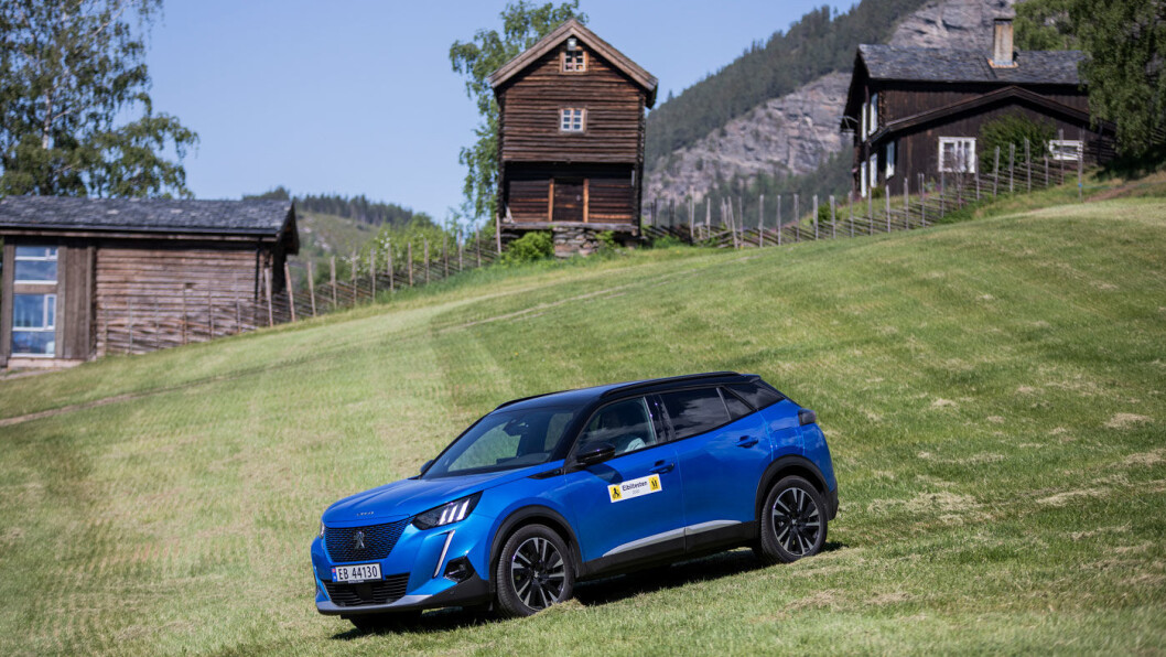 ET STØRRE STYKKE NORGE: Peugeot e-2008 har alle kvaliteter for å kapre norske markedsandeler. ET STØRRE STYKKE NORGE: Peugeot e-2008 har alle kvaliteter for å kapre norske markedsandeler.