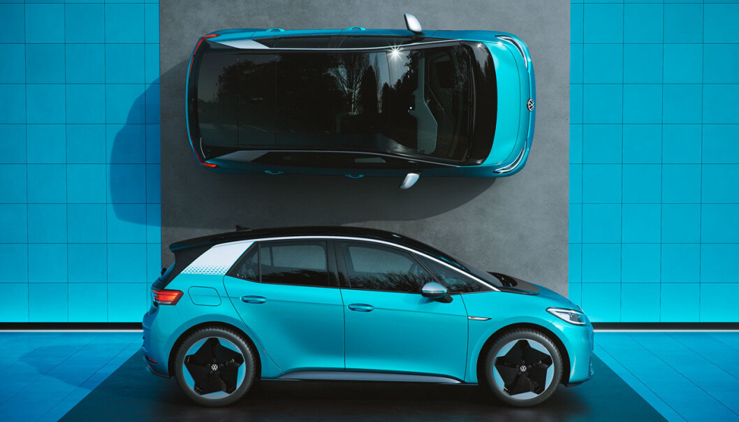SVENSKTOPPEN: VW ID.3 ble første elbil som topper bilsalget i Sverige. SVENSKTOPPEN: VW ID.3 ble første elbil som topper bilsalget i Sverige.