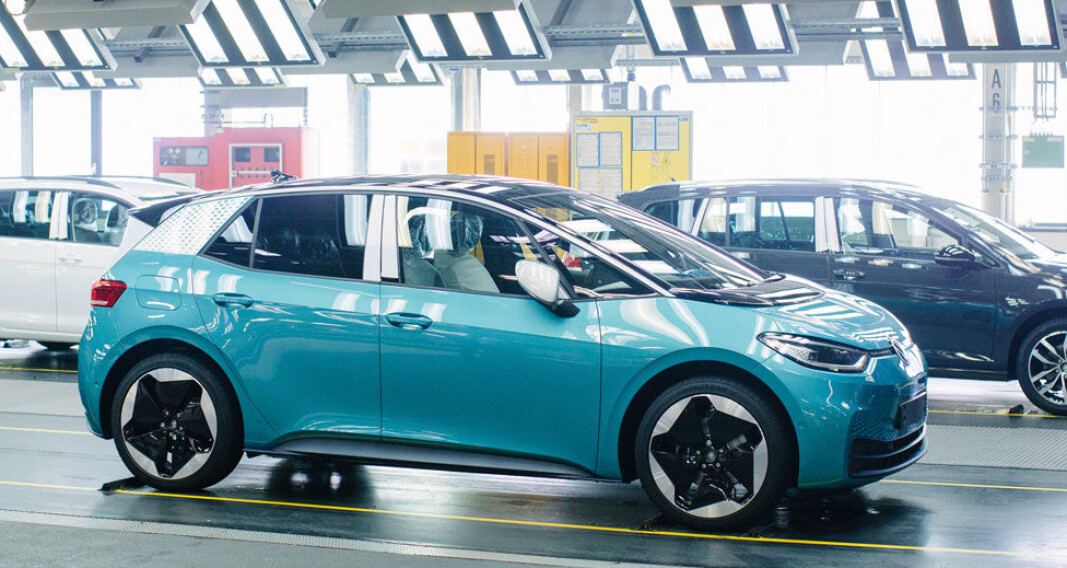 STORSELGER: ID.3 skulle være den nye Golfen for Volkswagen og det er alt levert 5150 stykker i Norge. Men nå faller registreringstallene. STORSELGER: ID.3 skulle være den nye Golfen for Volkswagen og det er alt levert 5150 stykker i Norge. Men nå faller registreringstallene.