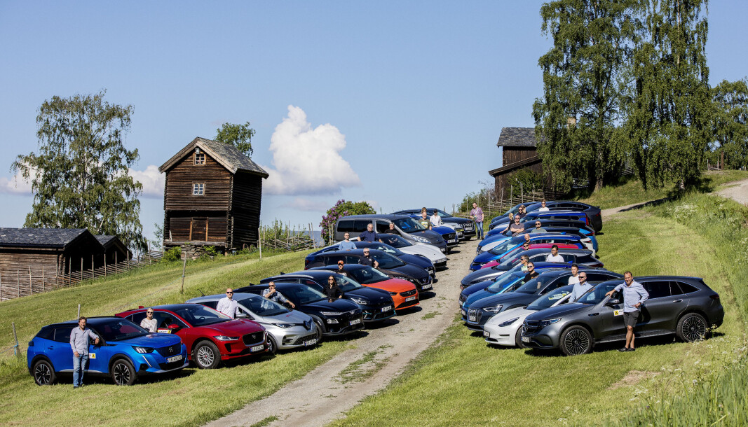 ELBIL-NORGE: Elbilandelen blir stadig større, her fra Motor og NAFs store elbiltest. ELBIL-NORGE: Elbilandelen blir stadig større, her fra Motor og NAFs store elbiltest.