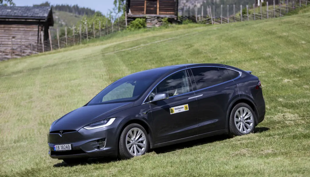 LADER IKKE RASKEST: Tesla Model X LADER IKKE RASKEST: Tesla Model X