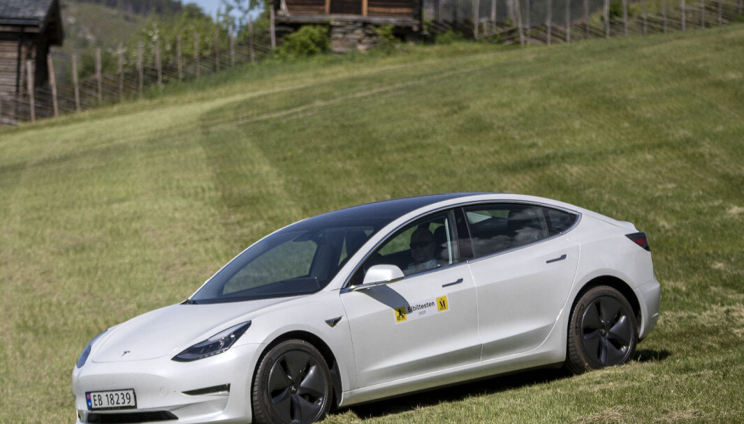 IMPONERER I TEST: Tesla Model 3. IMPONERER I TEST: Tesla Model 3.