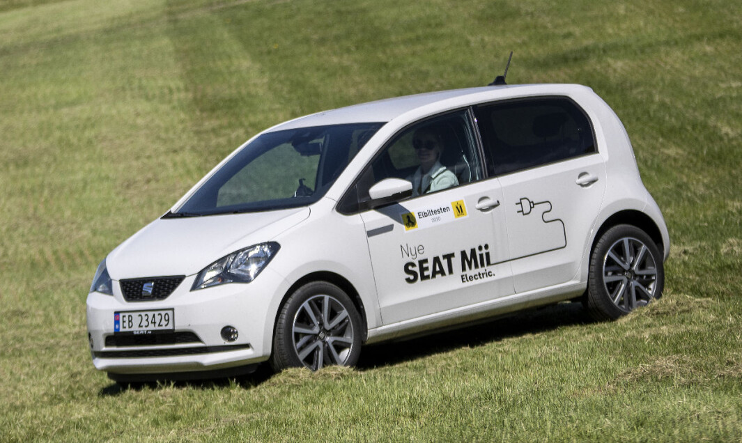 <b>GODE TALL:</b> Seat Mii Electric. <b>GODE TALL:</b> Seat Mii Electric.