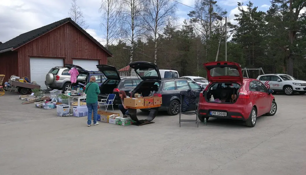 <b>JUNK IN THE TRUNK</b>: Bagasjeromsmarked er tingen – særlig for deg som har for mye liggende i bilen. <b>JUNK IN THE TRUNK</b>: Bagasjeromsmarked er tingen – særlig for deg som har for mye liggende i bilen.