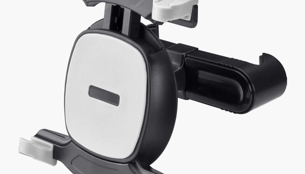<b>9. Holdere for mobil og iPad.</b> For litt over hundrelappen får du holder til nettbrettet som ellers sjelden får pause fra ungenes klissete never. <b>9. Holdere for mobil og iPad.</b> For litt over hundrelappen får du holder til nettbrettet som ellers sjelden får pause fra ungenes klissete never.