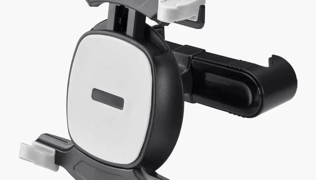 <b>9. Holdere for mobil og iPad.</b> For litt over hundrelappen får du holder til nettbrettet som ellers sjelden får pause fra ungenes klissete never. <b>9. Holdere for mobil og iPad.</b> For litt over hundrelappen får du holder til nettbrettet som ellers sjelden får pause fra ungenes klissete never.