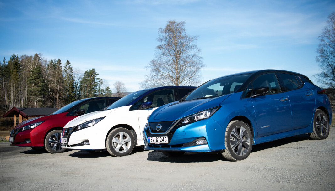 NORGES-BIL: I løpet av året vil Nissan Leaf ha passert 70.000 registreringer i Norge og troner suverent øverst på elbiltoppen totalt. NORGES-BIL: I løpet av året vil Nissan Leaf ha passert 70.000 registreringer i Norge og troner suverent øverst på elbiltoppen totalt.