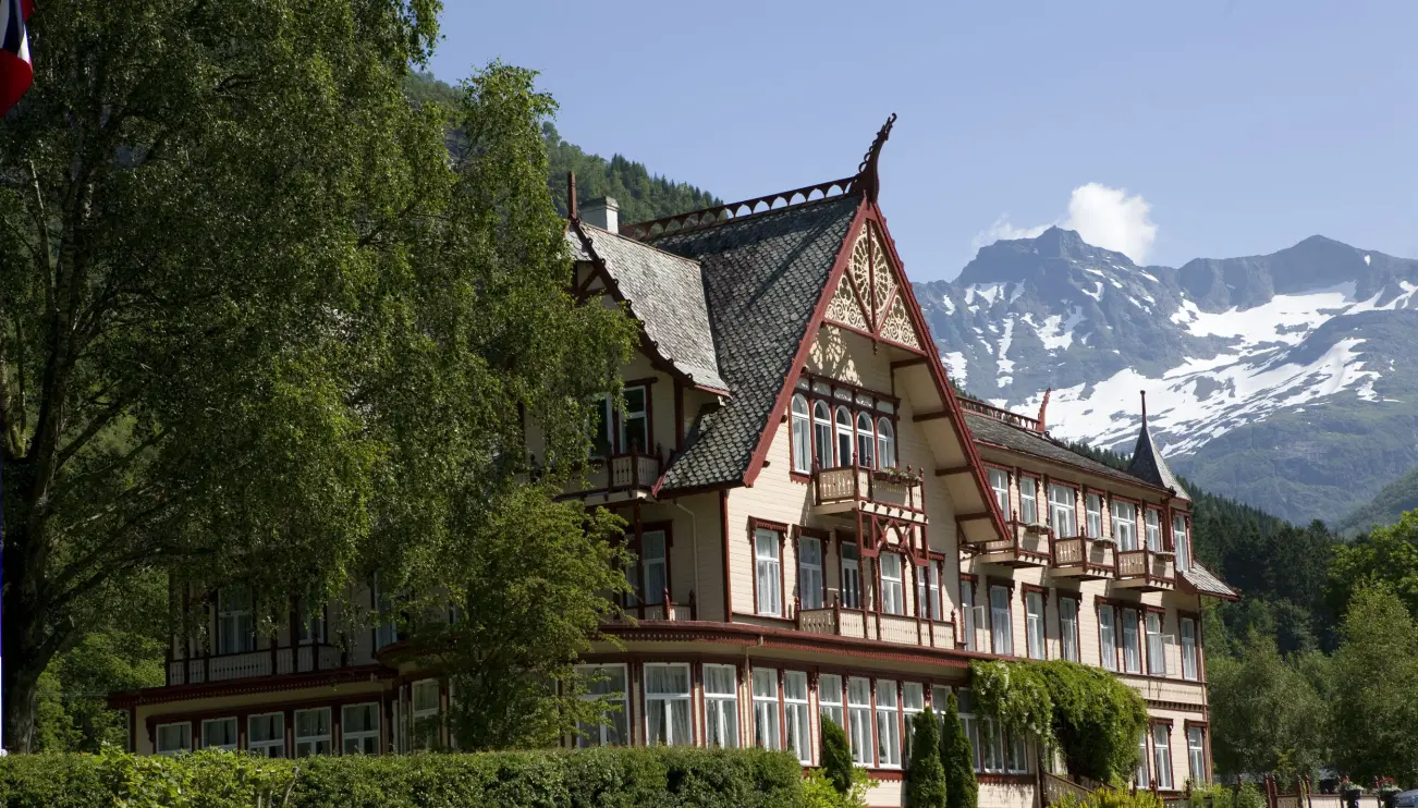 <b>IKONISK HOTELL:</b> Union Øye. <b>IKONISK HOTELL:</b> Union Øye.