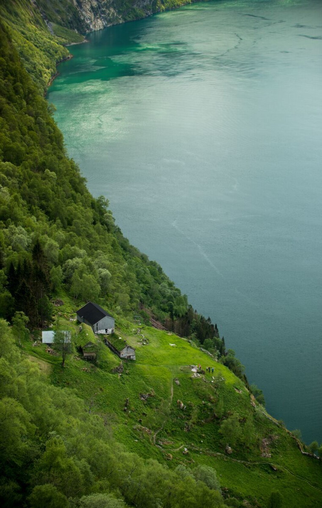 <b>UNIK GÅRD:</b> Skageflå gård ved Geiranger. <b>UNIK GÅRD:</b> Skageflå gård ved Geiranger.