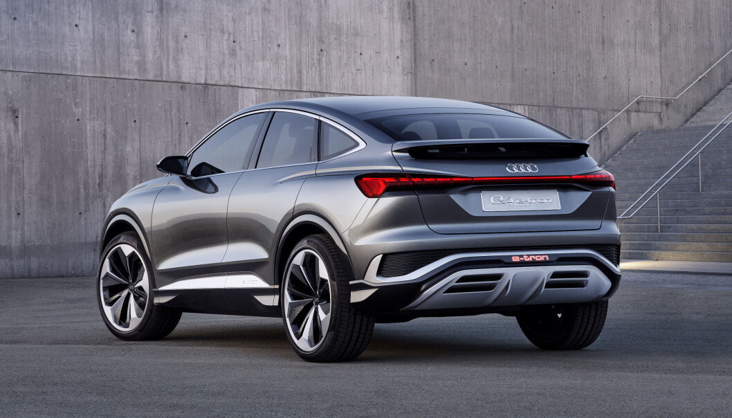 SPORTSLIG UTTRYKK: Som storebror e-tron, får Q4 e-tron en bror med etternavnet Sportback. SPORTSLIG UTTRYKK: Som storebror e-tron, får Q4 e-tron en bror med etternavnet Sportback.
