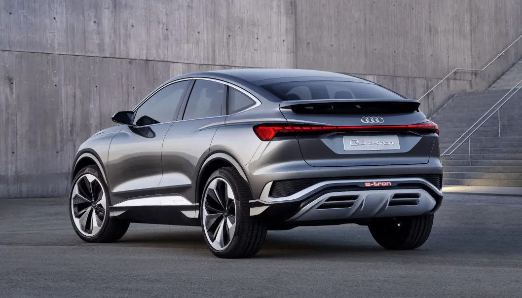 SPORTSLIG UTTRYKK: Som storebror e-tron, får Q4 e-tron en bror med etternavnet Sportback. SPORTSLIG UTTRYKK: Som storebror e-tron, får Q4 e-tron en bror med etternavnet Sportback.