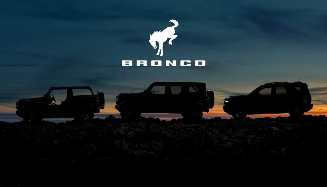 <b>VENTET TREKLØVER:</b> Det ikoniske navnet Bronco hentes frem til tre nye Ford-SUV-er. <b>VENTET TREKLØVER:</b> Det ikoniske navnet Bronco hentes frem til tre nye Ford-SUV-er.