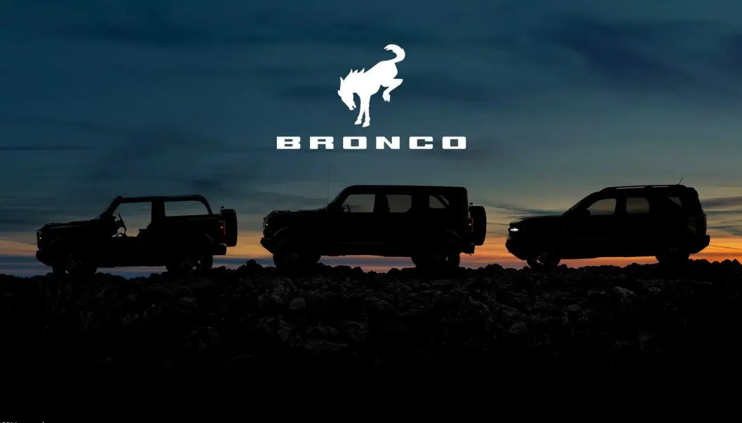 <b>VENTET TREKLØVER:</b> Det ikoniske navnet Bronco hentes frem til tre nye Ford-SUV-er. <b>VENTET TREKLØVER:</b> Det ikoniske navnet Bronco hentes frem til tre nye Ford-SUV-er.