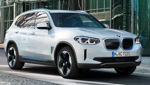 <b>BMW iX3.</b> Helelektrisk. Batteri: 74 kWt, rekkevidde: 400 km +, 559.000 kr, 4WD: Nei, Tilhenger: Ja, 750 kg <b>BMW iX3.</b> Helelektrisk. Batteri: 74 kWt, rekkevidde: 400 km +, 559.000 kr, 4WD: Nei, Tilhenger: Ja, 750 kg