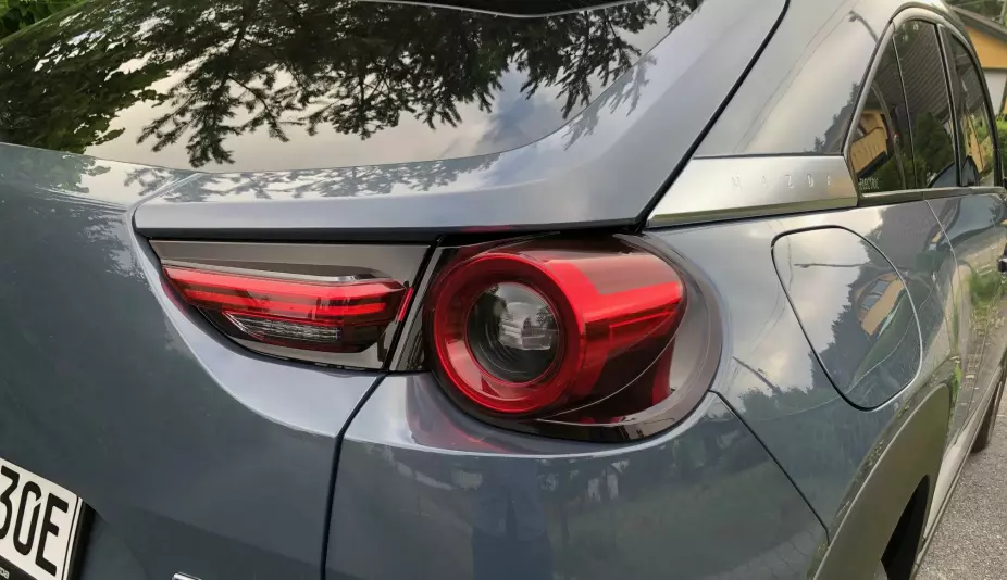 DESIGN: Mazda er flinke med detaljene. Som her, med baklysene.