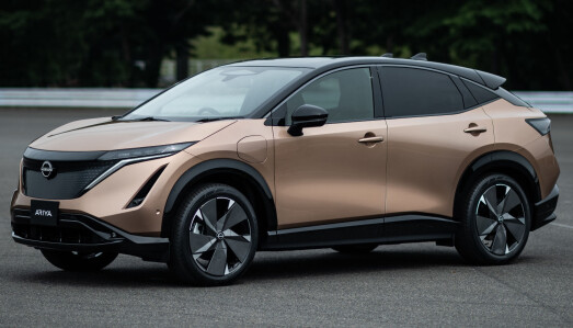 <b>NISSAN ARIYA.</b> Helelektrisk. Tekniske data: Ikke bekreftet <b>NISSAN ARIYA.</b> Helelektrisk. Tekniske data: Ikke bekreftet