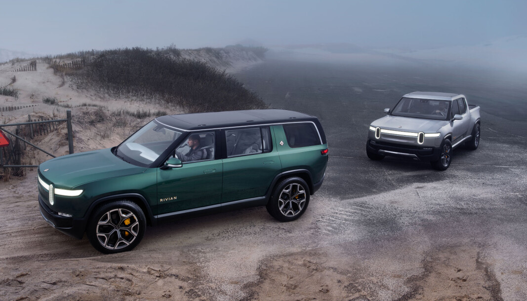 OPPSTARTEN: Rivian skal produsere SUV-en R1S og Pickup-en R1T fra neste sommer. OPPSTARTEN: Rivian skal produsere SUV-en R1S og Pickup-en R1T fra neste sommer.