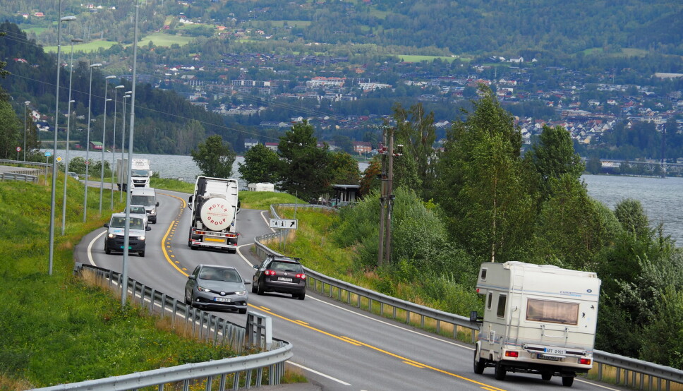 FLERE OG FLERE: Trafikken er rekordhøy på E6 gjennom Innlandet og Gudbrandsdalen.