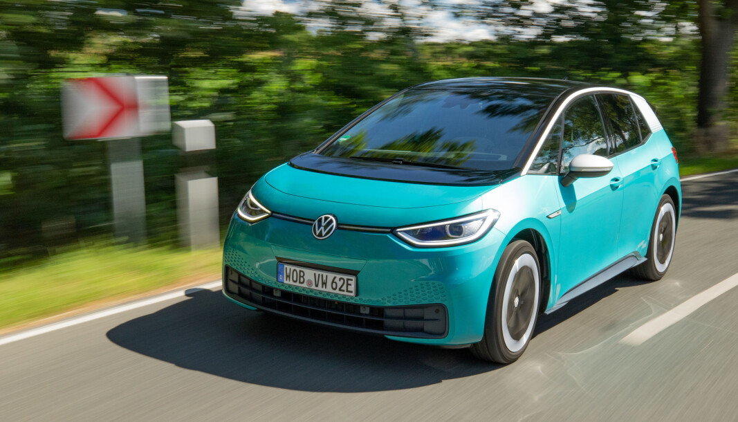 NÅ KOMMER ID.3: Elbilen til VW vil glede mange, mener vår bilekspert etter prøvekjøring. NÅ KOMMER ID.3: Elbilen til VW vil glede mange, mener vår bilekspert etter prøvekjøring.