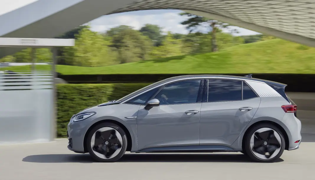 VINNERBIL: VW ID.3 har hatt noen startproblemer, men er pop i Danmark. VINNERBIL: VW ID.3 har hatt noen startproblemer, men er pop i Danmark.