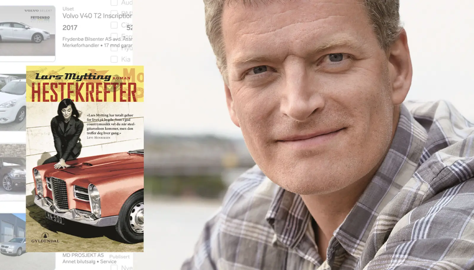 ORDKUNSTER: Forfatter Lars Mytting husker stadig annonseteksten på bruktbilen han solgte raskest. ORDKUNSTER: Forfatter Lars Mytting husker stadig annonseteksten på bruktbilen han solgte raskest.