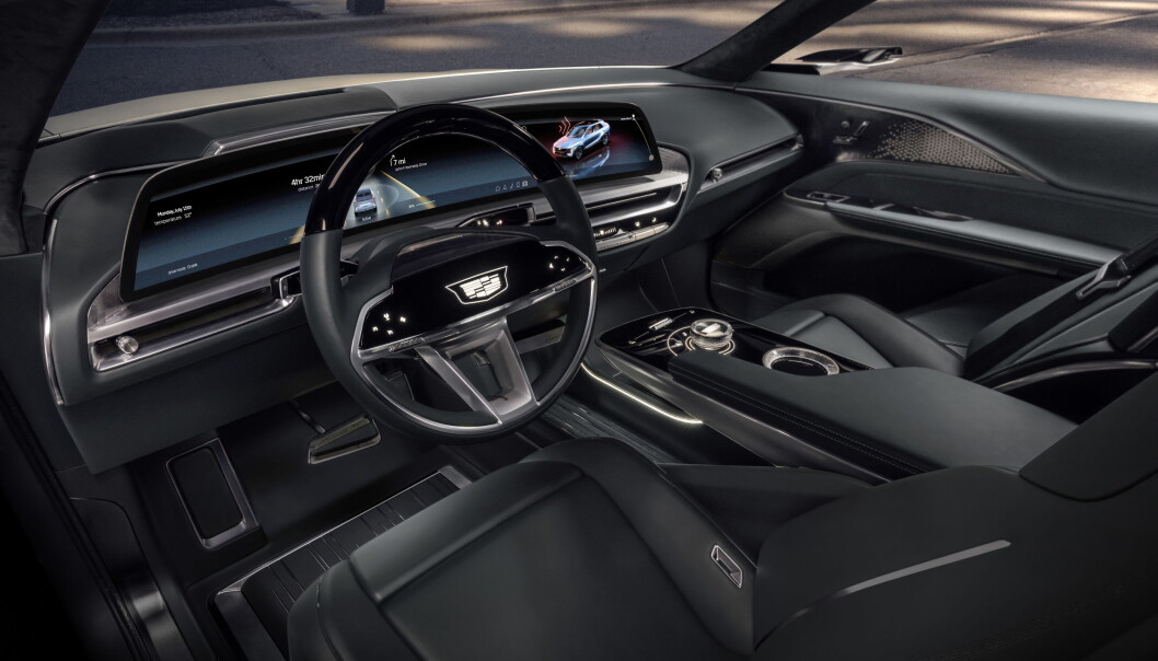 DEL AV STORSATSING: GM har annonsert storsatsing på elbiler - en viktig modell blir Cadillacs luksusbil, Lyriq. DEL AV STORSATSING: GM har annonsert storsatsing på elbiler - en viktig modell blir Cadillacs luksusbil, Lyriq.