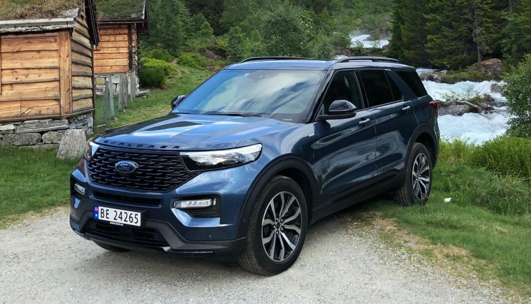 NORGESVENNLIG: Som ladehybrid gir store Ford Explorer mye for pengene i Norge. NORGESVENNLIG: Som ladehybrid gir store Ford Explorer mye for pengene i Norge.