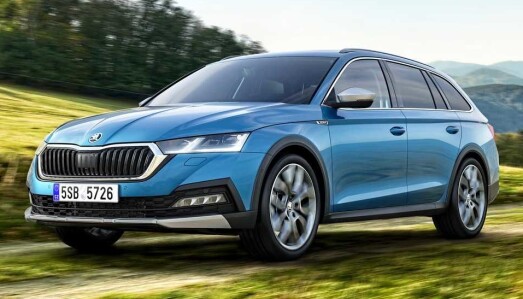 <b>SKODA OCTAVIA SCOUT: </b>Drivlinje 1,6 l diesel, 4WD. <b>SKODA OCTAVIA SCOUT: </b>Drivlinje 1,6 l diesel, 4WD.
