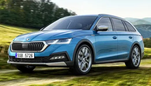 <b>SKODA OCTAVIA SCOUT: </b>Drivlinje 1,6 l diesel, 4WD. <b>SKODA OCTAVIA SCOUT: </b>Drivlinje 1,6 l diesel, 4WD.