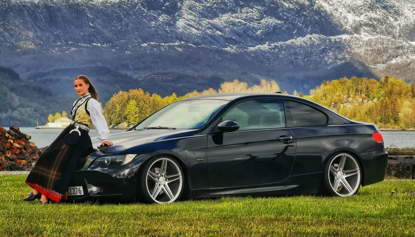 HEIMEBANE: Unge bilentusiaster skal tenke «Fy flate så tøffe biler BMW er!», er målet til Silje Atterås. HEIMEBANE: Unge bilentusiaster skal tenke «Fy flate så tøffe biler BMW er!», er målet til Silje Atterås.