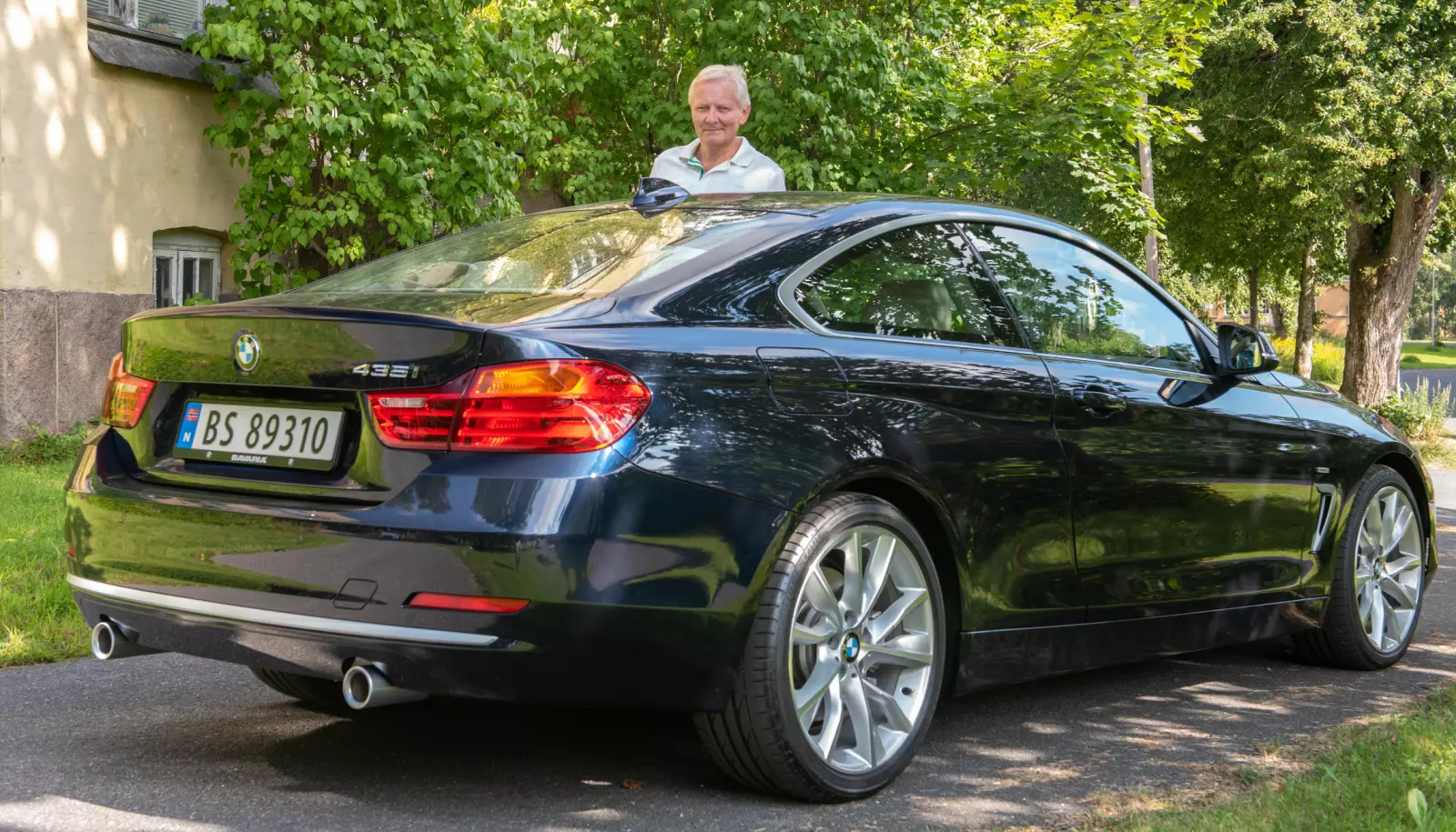 <b>DRØMMEN:</b> – En av de vakreste BMW-ene noensinne er den slanke, store coupéen med fabrikkoden E9, bygget fra 1968 til 1975. Jeg eier selv ingen slik, men tenker at den er selve inkarnasjonen av BMW, sier Stein Pauli Nilsen.