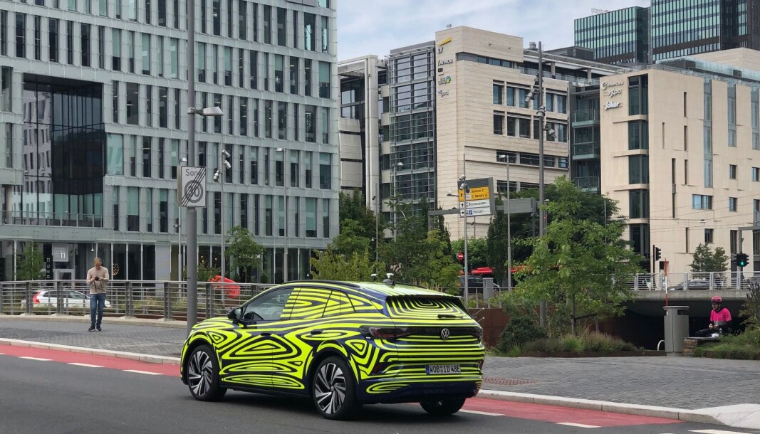 CELEBERT BESØK: VW ID.4 skal offisielt lanseres i slutten av september, men er på snarvisitt i Oslo. CELEBERT BESØK: VW ID.4 skal offisielt lanseres i slutten av september, men er på snarvisitt i Oslo.