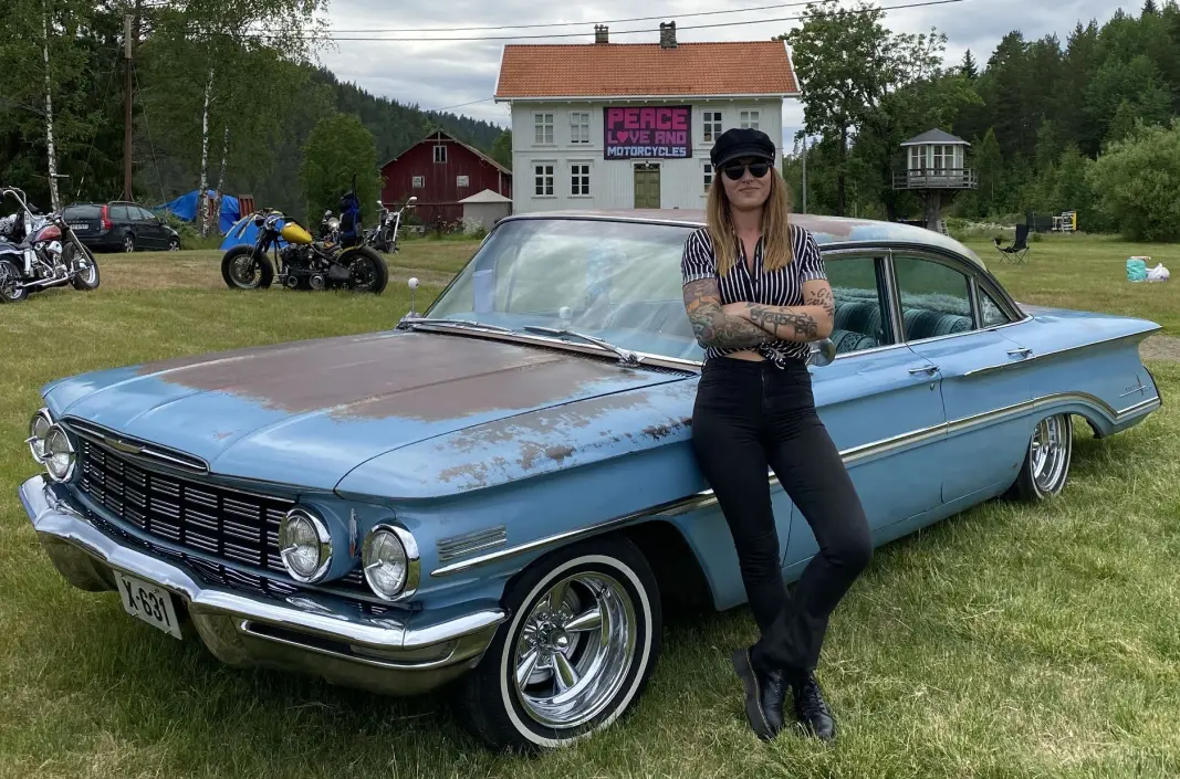 <b>FERDIG RUSTET:</b> Lang lagringstid på et jorde i Nebraska har gitt bilen umiskjennelig overflaterust. <b>FERDIG RUSTET:</b> Lang lagringstid på et jorde i Nebraska har gitt bilen umiskjennelig overflaterust.