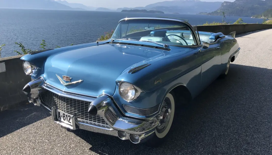 <b>GOD TRADISJON:</b> Familien til Henning Kjensli har vært hekta på '57 Eldorado siden 1970-tallet. <b>GOD TRADISJON:</b> Familien til Henning Kjensli har vært hekta på '57 Eldorado siden 1970-tallet.