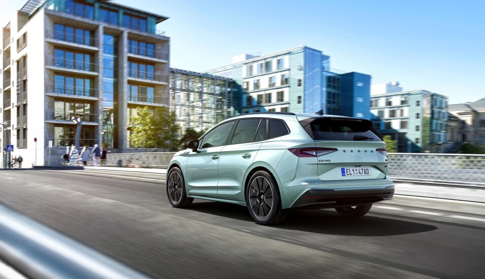 <b>MÅ VENTE:</b> Skoda Enyaq ble lansert først, men kommer senere til norske kunder. <b>MÅ VENTE:</b> Skoda Enyaq ble lansert først, men kommer senere til norske kunder.