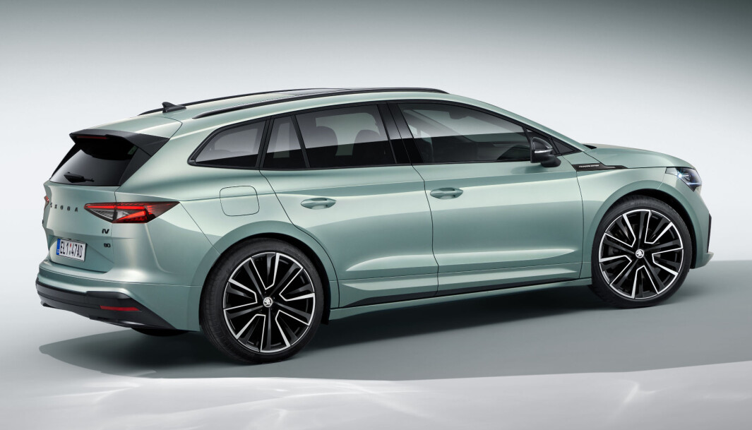 <span class=" font-weight-bold" data-lab-font_weight_desktop="font-weight-bold">NORGESBIL:</span> SUV-form, elektrisk drift og muligheten for firehjulsdrift gjør Enyaq attraktiv på det norske markedet. <span class=" font-weight-bold" data-lab-font_weight_desktop="font-weight-bold">NORGESBIL:</span> SUV-form, elektrisk drift og muligheten for firehjulsdrift gjør Enyaq attraktiv på det norske markedet.