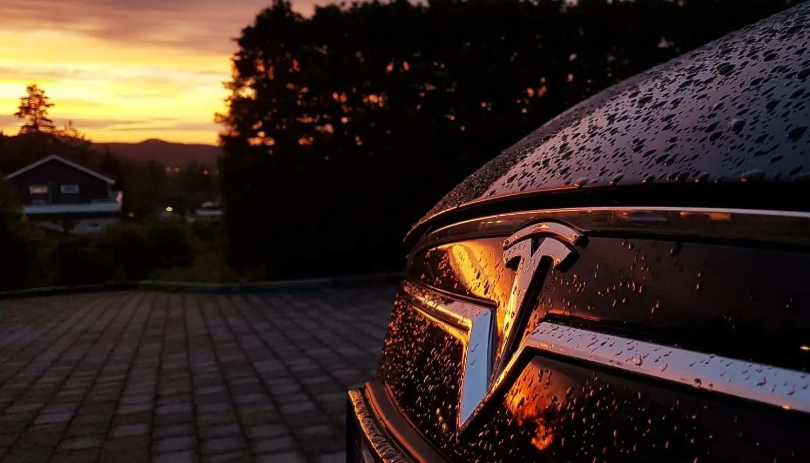 <b>NY NORSK KLASSIKER:</b> Tesla i solnedgang. <b>NY NORSK KLASSIKER:</b> Tesla i solnedgang.