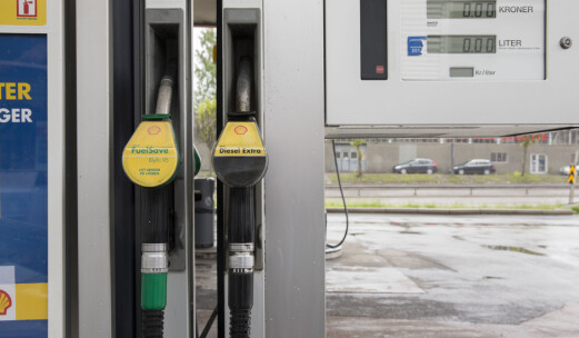 Økt salg av drivstoff til veitrafikken