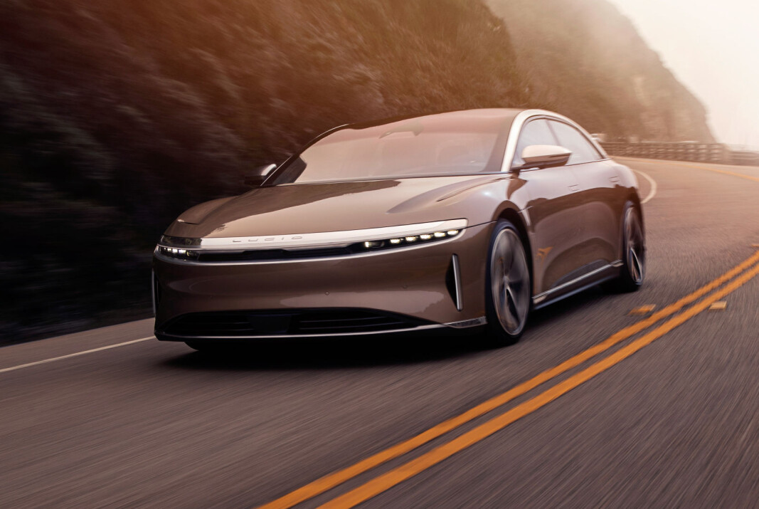 LUCID PÅ LØRDAG: Nordmenn kan reservere bilen, men må nok smøre seg med tålmodighet. LUCID PÅ LØRDAG: Nordmenn kan reservere bilen, men må nok smøre seg med tålmodighet.