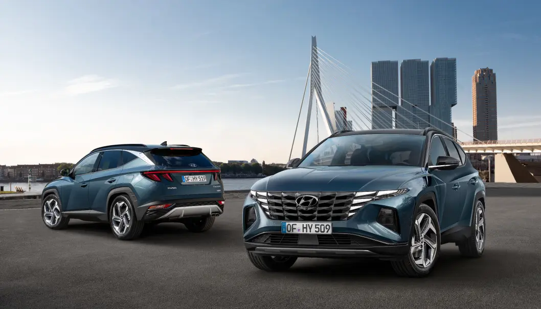 <span class=" font-weight-bold" data-lab-font_weight_desktop="font-weight-bold">LADEHYBRID: </span>Hyundai Tucson kommer som ladehybrid på nyåret. Dette blir en prisgunstig konkurrent til blant andre Toyota RAV4. <span class=" font-weight-bold" data-lab-font_weight_desktop="font-weight-bold">LADEHYBRID: </span>Hyundai Tucson kommer som ladehybrid på nyåret. Dette blir en prisgunstig konkurrent til blant andre Toyota RAV4.