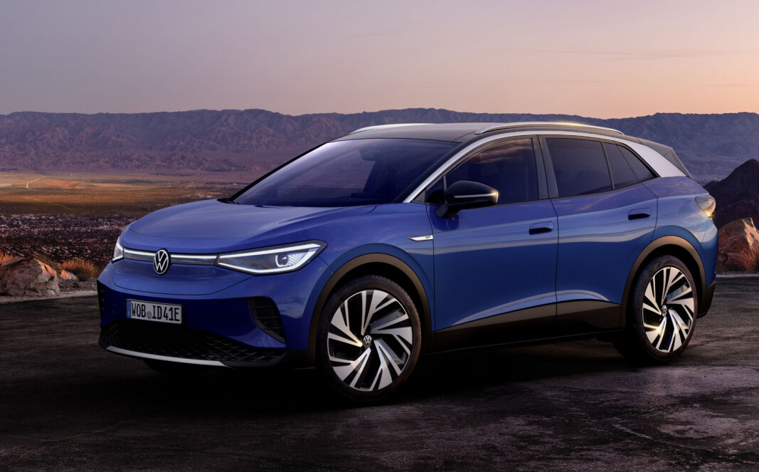 PÅ VEIEN I JANUAR: Lanseringsmodellen Volkswagen ID.4 1ST Max. PÅ VEIEN I JANUAR: Lanseringsmodellen Volkswagen ID.4 1ST Max.