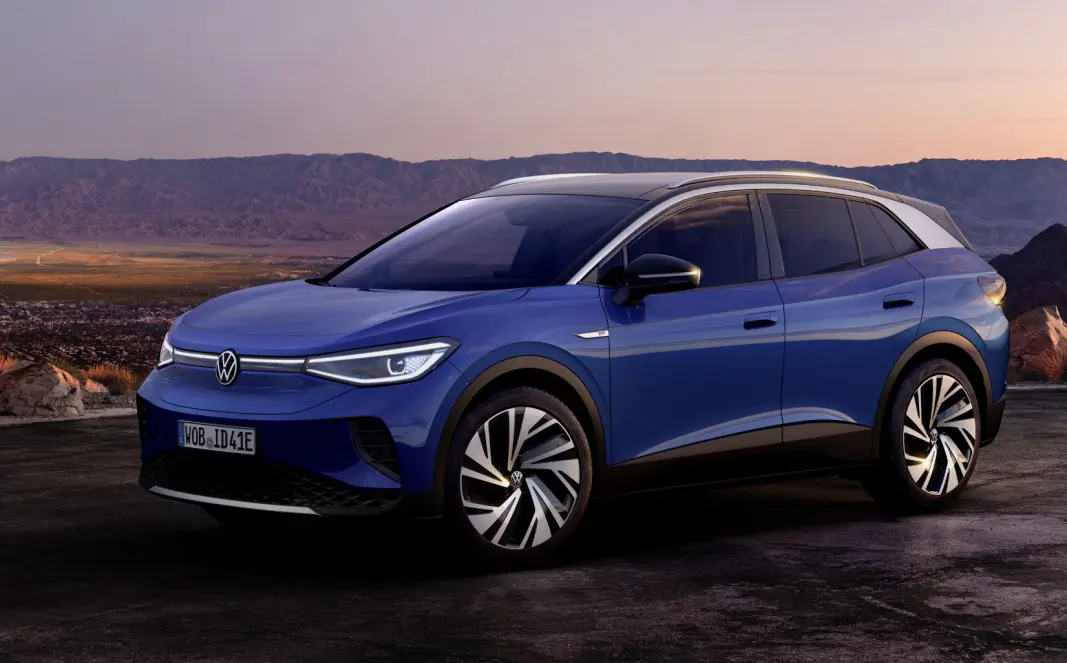 PÅ VEIEN I JANUAR: Lanseringsmodellen Volkswagen ID.4 1ST Max. PÅ VEIEN I JANUAR: Lanseringsmodellen Volkswagen ID.4 1ST Max.