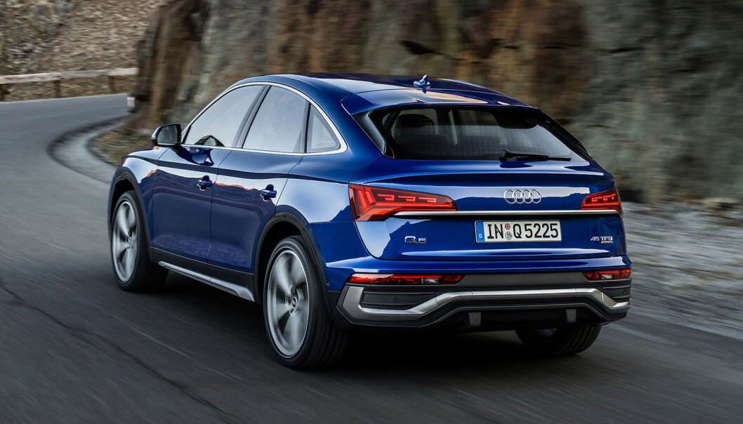 <b>SENT, MEN GODT?</b> Audi hoppet etter BMW og Mercedes på coupé-SUV-trenden, nå med Q5. <b>SENT, MEN GODT?</b> Audi hoppet etter BMW og Mercedes på coupé-SUV-trenden, nå med Q5.