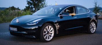 Slik har du aldri sett en Tesla før