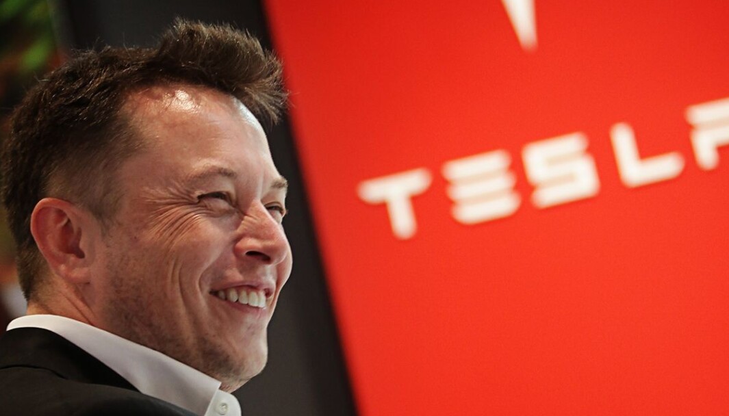 NÆR MÅLET: Tesla-sjef Elon Musk NÆR MÅLET: Tesla-sjef Elon Musk