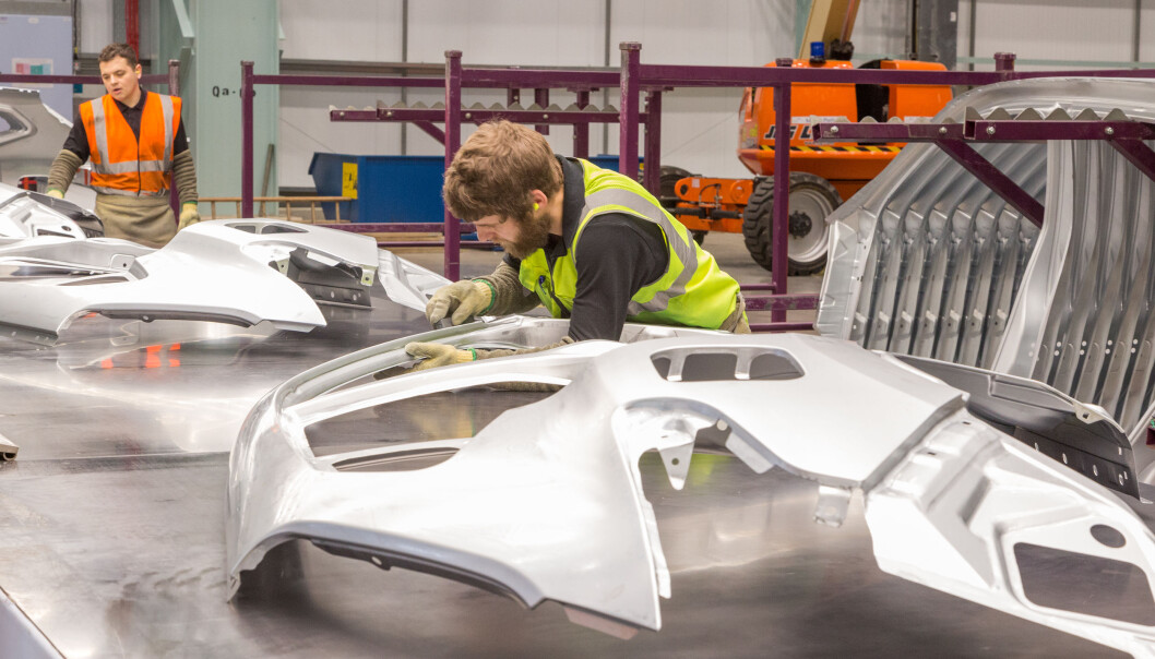 BREXIT-TRØBBEL: Arbeidere ved Nissan-fabrikken i Sunderland, England. BREXIT-TRØBBEL: Arbeidere ved Nissan-fabrikken i Sunderland, England.