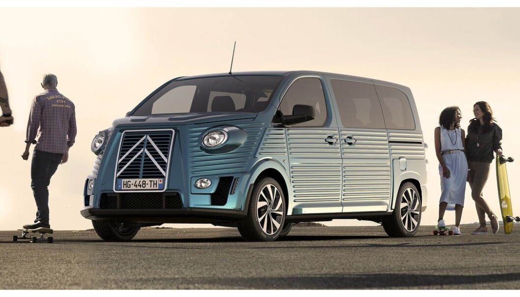 <b>RETRO-FAMILIEFRAKTER:</b> Citroën Space Tourer er nå tilgjengelig forkledd som klassisk 60-talls van - Caselani HG. <b>RETRO-FAMILIEFRAKTER:</b> Citroën Space Tourer er nå tilgjengelig forkledd som klassisk 60-talls van - Caselani HG.